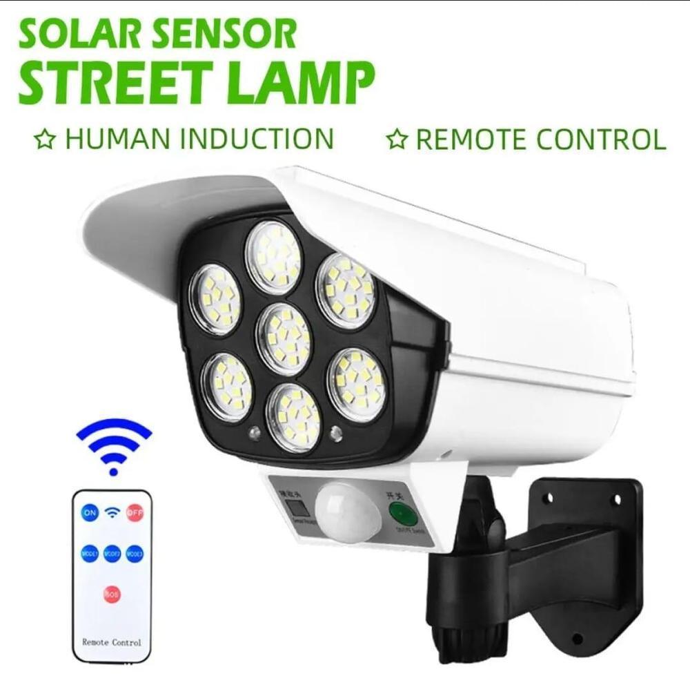 Solar Induction Street Lamp with Motion Sensor - Energy Saving LED Light